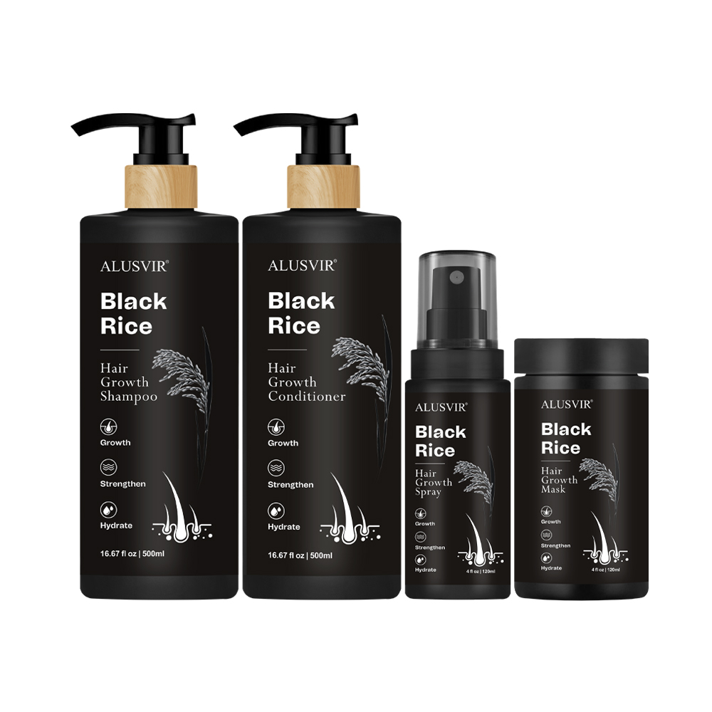 Black Rice Hair Growth Set